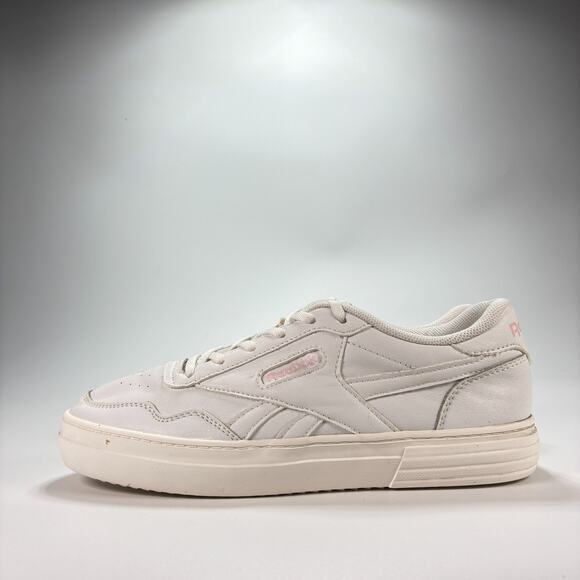 Reebok Club C 85 White Leather Classic Low Top Platform Sneakers Women's Size 8 - Picture 4 of 11